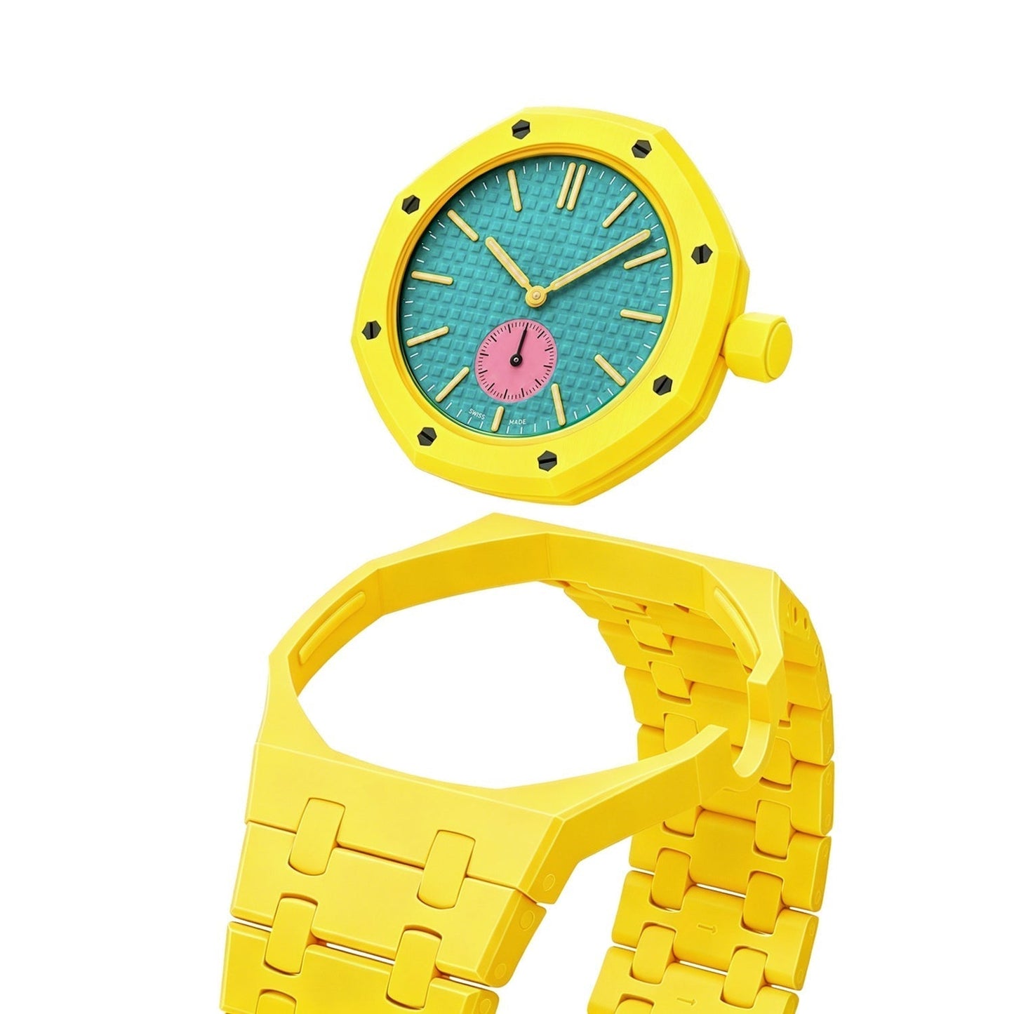 [Sparkle]OAK POP EXCLUSIVE GELBES BIOCERAMIC ARMBAND