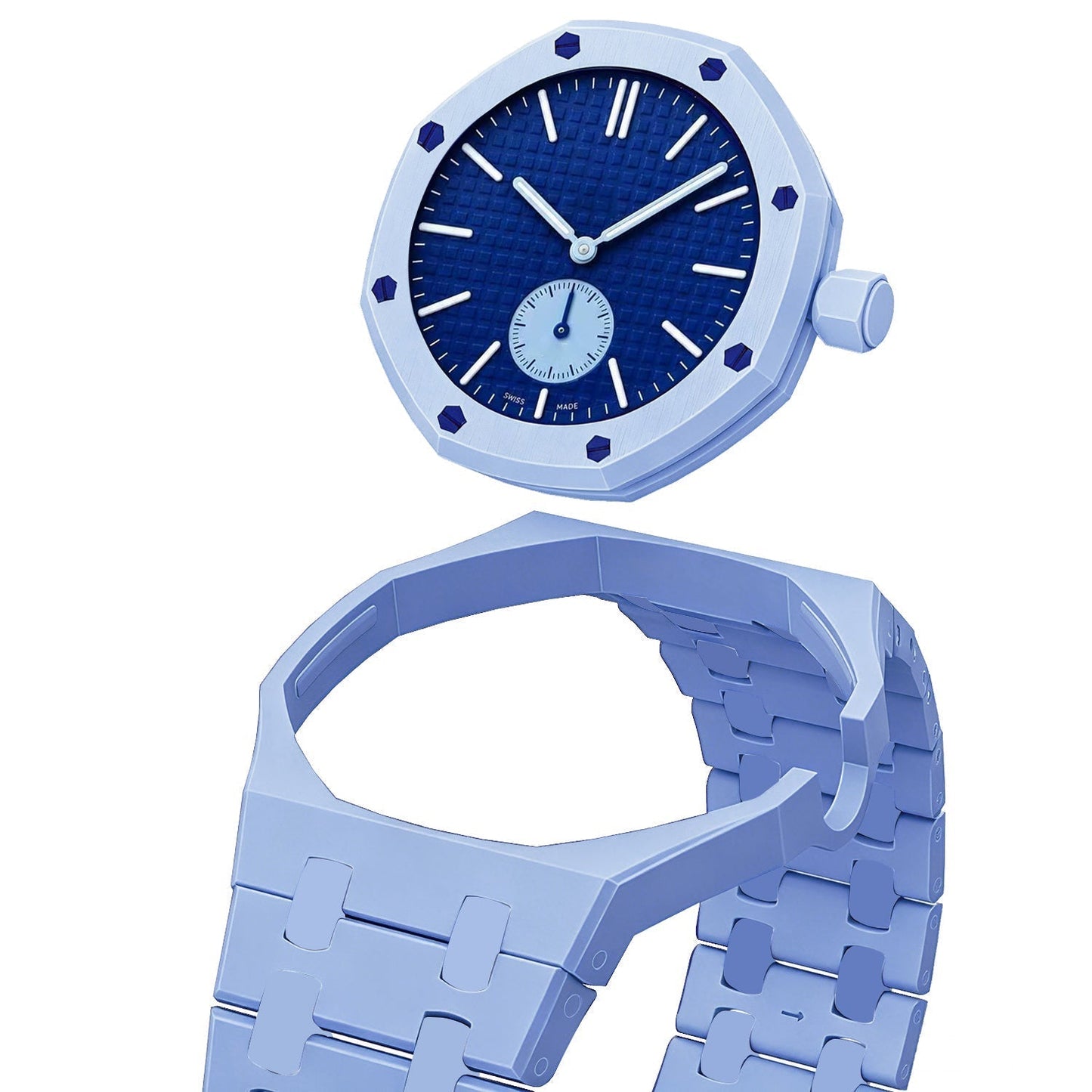 [Sparkle]OAK POP EXCLUSIVE HELLBLAUES BIOCERAMIC-ARMBAND