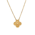 [sparkle Jewelry ]CLOVER 15MM  BRONZING NECKLACE