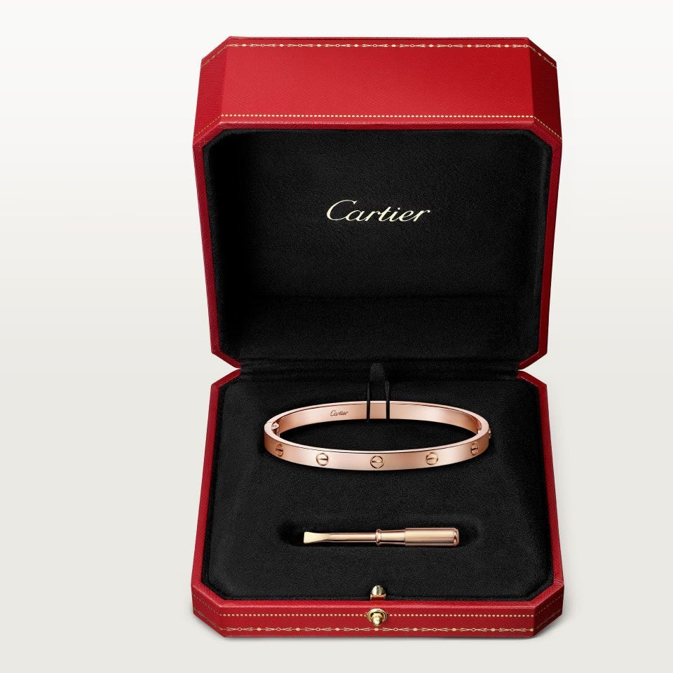 [sparkle Jewelery]LOVE BRACELET 4.8MM 4 DIAMONDS