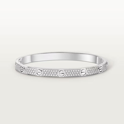 [sparkle Jewelery]LOVE BRACELET 4.8MM DIAMOND-PAVED