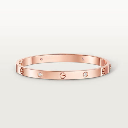 [sparkle Jewelery]LOVE BRACELET 4.8MM 4 DIAMONDS