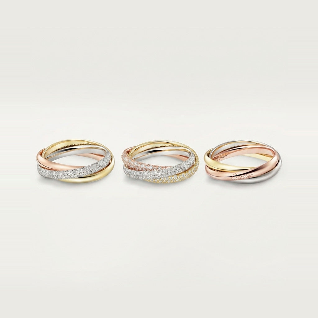 [sparkle Jewelery]TRINITY 2.5MM RING COLLECTION