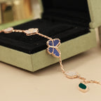 [sparkle Jewelry]LUCKY SPRING BUTTERFLY 5 MOTIF BRACELET