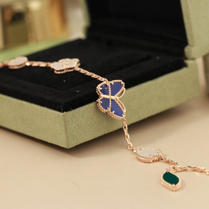 [Sparkle]FRÜHLINGSZAUBER SCHMETTERLINGS- & BLUMEN-CHARMBRACELET
