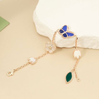 [Sparkle]FRÜHLINGSZAUBER SCHMETTERLINGS- & BLUMEN-CHARMBRACELET
