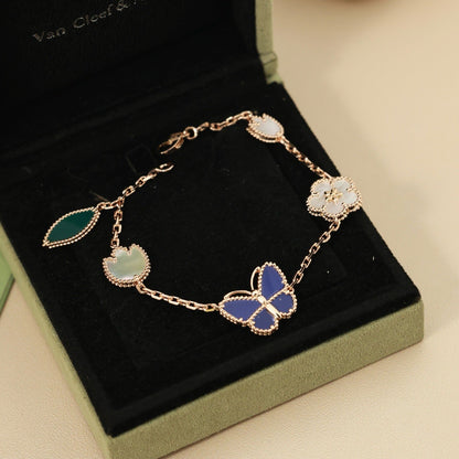 [Sparkle]FRÜHLINGSZAUBER SCHMETTERLINGS- & BLUMEN-CHARMBRACELET