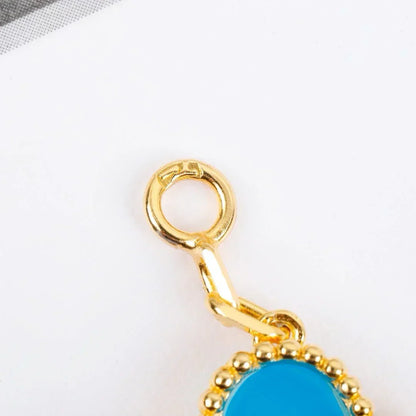 [sparkle Jewelry ] CLOVER 5 MOTIF TURQUOISE BRACELET COLLECTION