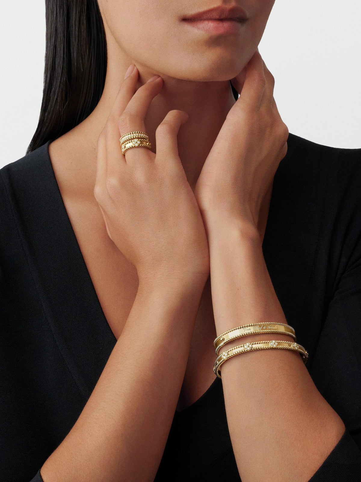 [sparkle Jewels]  Kaleidoscope Bracelet Signature Engraved Version
