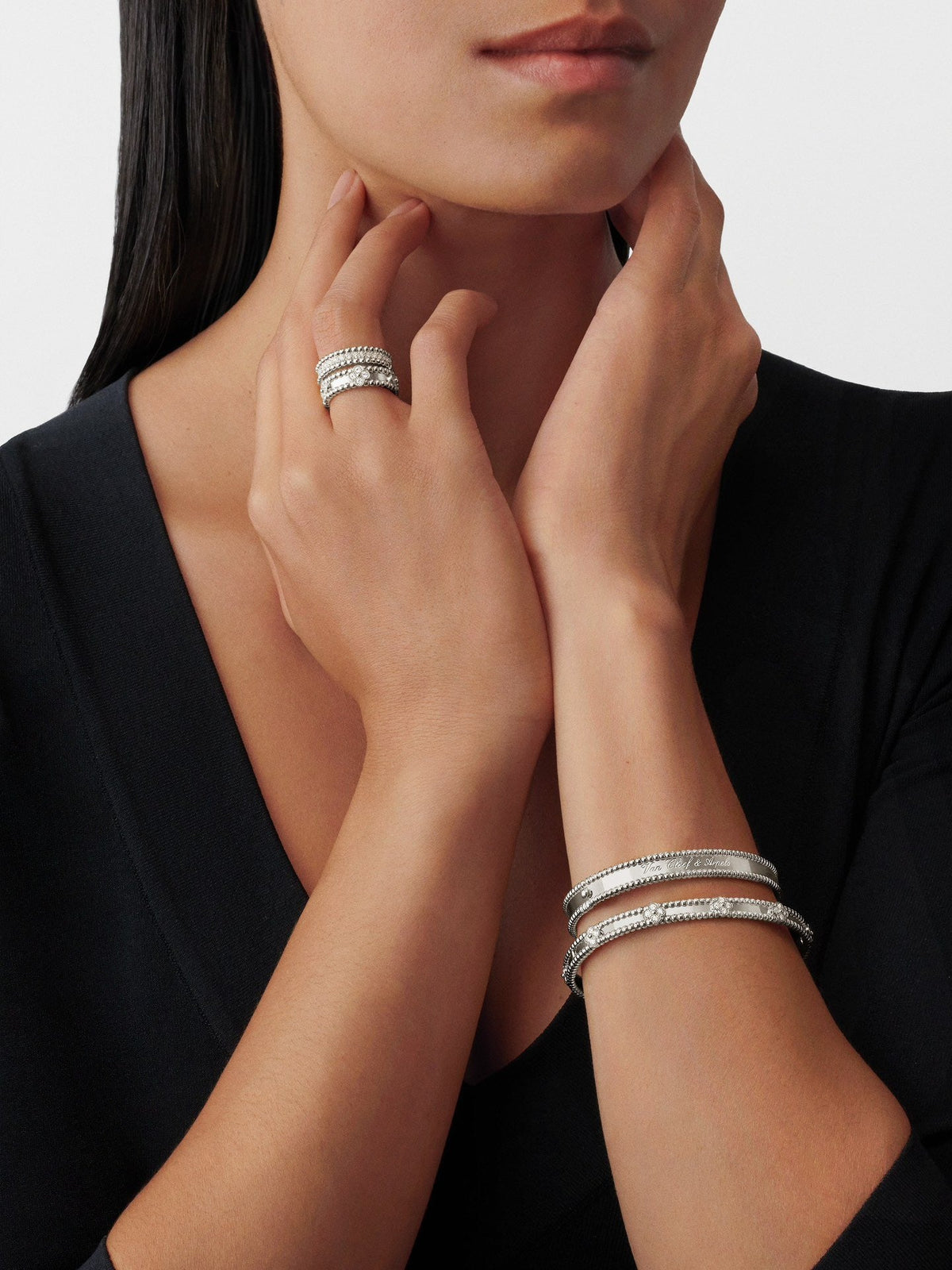 [sparkle Jewels]  Kaleidoscope Bracelet Signature Engraved Version