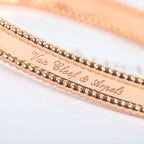 [sparkle Jewels]  Kaleidoscope Bracelet Signature Engraved Version