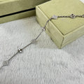 [sparkle Jewelry ]CLOVER 6 MOTIF DIAMOND LASER BRACELET