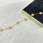[sparkle Jewelry ]CLOVER 6 MOTIF DIAMOND BRACELET