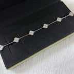 [sparkle Jewelry ]CLOVER 6 MOTIF DIAMOND BRACELET