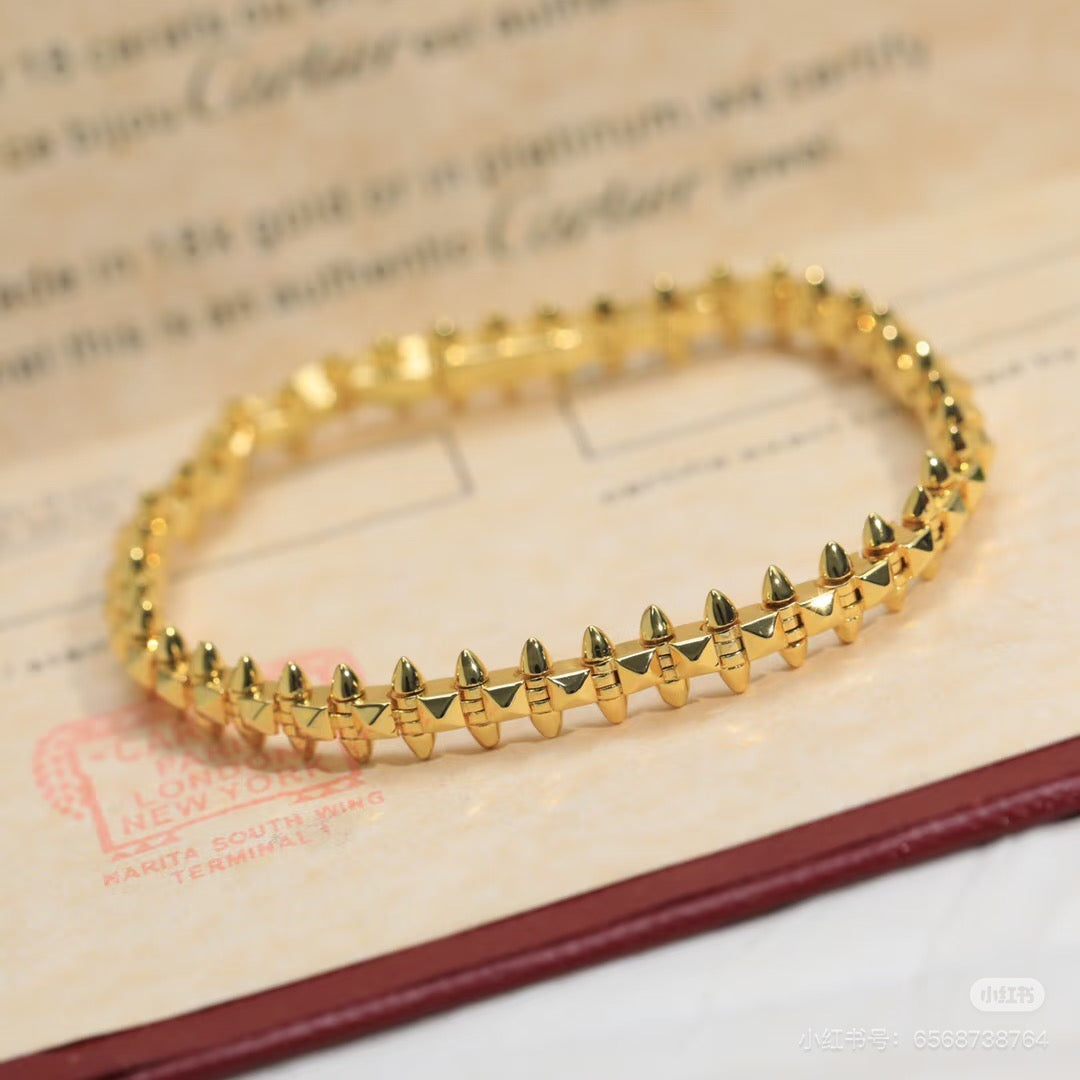 [sparkle Jewelery]Stud Bracelet, Soft Chain