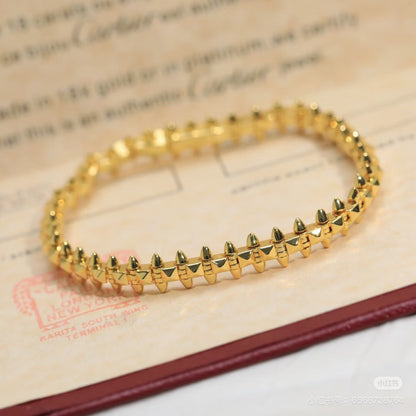 [sparkle Jewelery]Stud Bracelet, Soft Chain