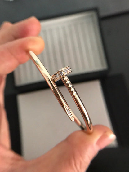 [Sparkle]JUSTE UN CLOU 3,5 MM KLASSISCHER DIAMANTARMREIF