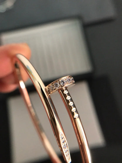 [Sparkle]JUSTE UN CLOU 3,5 MM KLASSISCHER DIAMANTARMREIF
