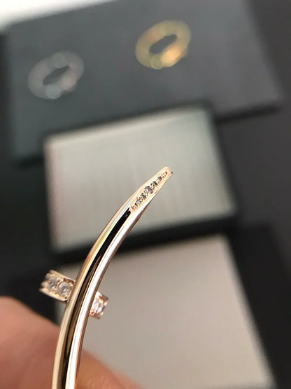 [Sparkle]JUSTE UN CLOU 3,5 MM KLASSISCHER DIAMANTARMREIF