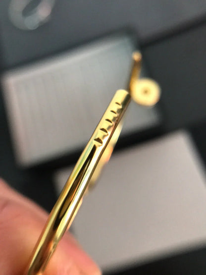 [Sparkle]JUSTE UN CLOU 3,5 MM KLASSISCHER DIAMANTARMREIF