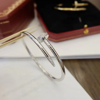 [Sparkle]JUSTE UN CLOU 3,5 MM KLASSISCHER DIAMANTARMREIF