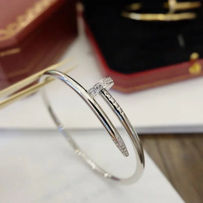 [Sparkle]JUSTE UN CLOU 3,5 MM KLASSISCHER DIAMANTARMREIF