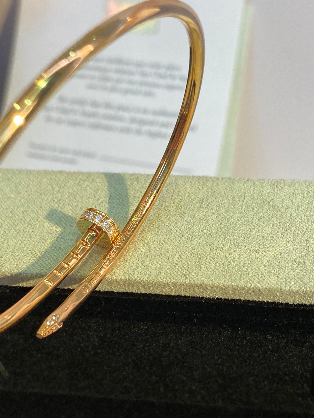 [sparkle Jewelery]JUSTE BRACELET 2.5MM DIAMONDS