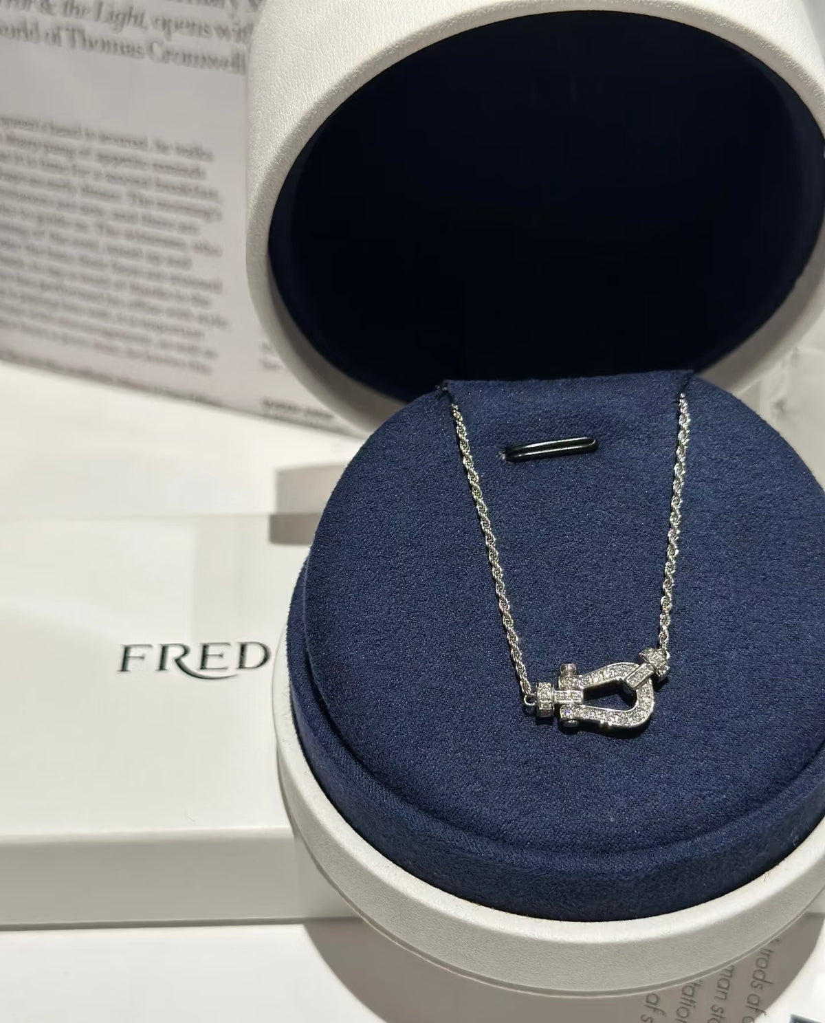 [sparkle Jewelry ]FORCE 10 DIAMOND  Large-size Diamond Necklace