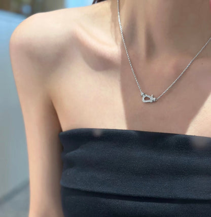 [sparkle Jewelry ]FORCE 10 DIAMOND  Large-size Diamond Necklace