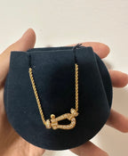[sparkle Jewelry ]FORCE 10 DIAMOND  Large-size Diamond Necklace
