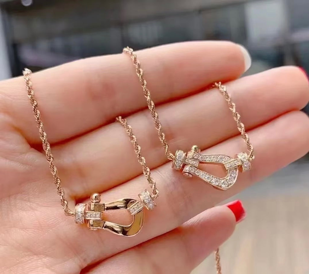 [sparkle Jewelry ]FORCE 10 DIAMOND  Large-size Diamond Necklace