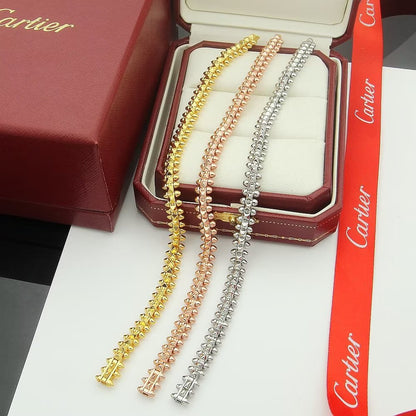 [sparkle Jewelery]Clash Rivet Necklace