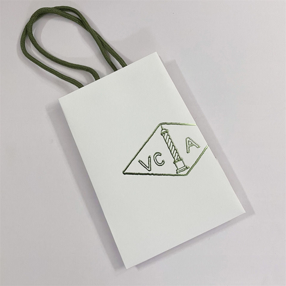 [sparkle Jewelry ]VA CLOVER BRACELET NECKLACE RING BOX GIFT BAG