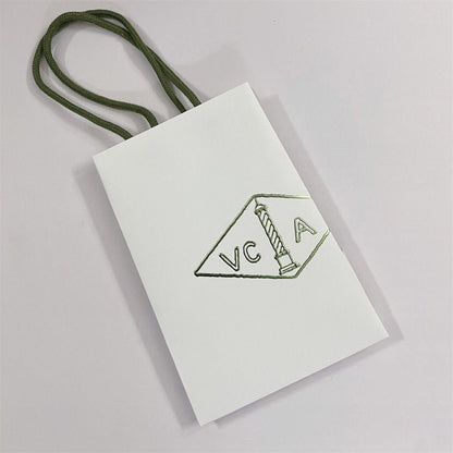 [sparkle Jewelry ]VA CLOVER BRACELET NECKLACE RING BOX GIFT BAG