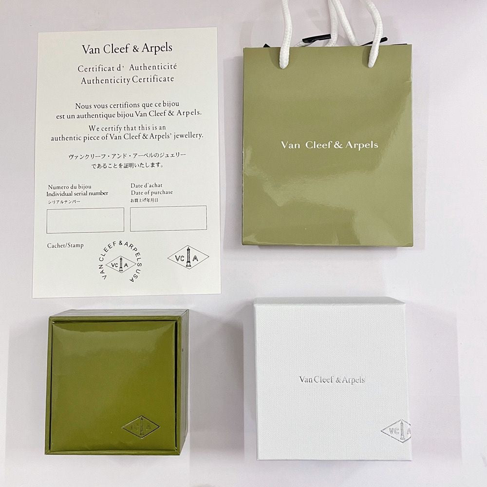 [sparkle Jewelry ]VA CLOVER BRACELET NECKLACE RING BOX GIFT BAG