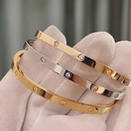 [sparkle Jewelery]LOVE BRACELET 3.65MM 10 DIAMONDS