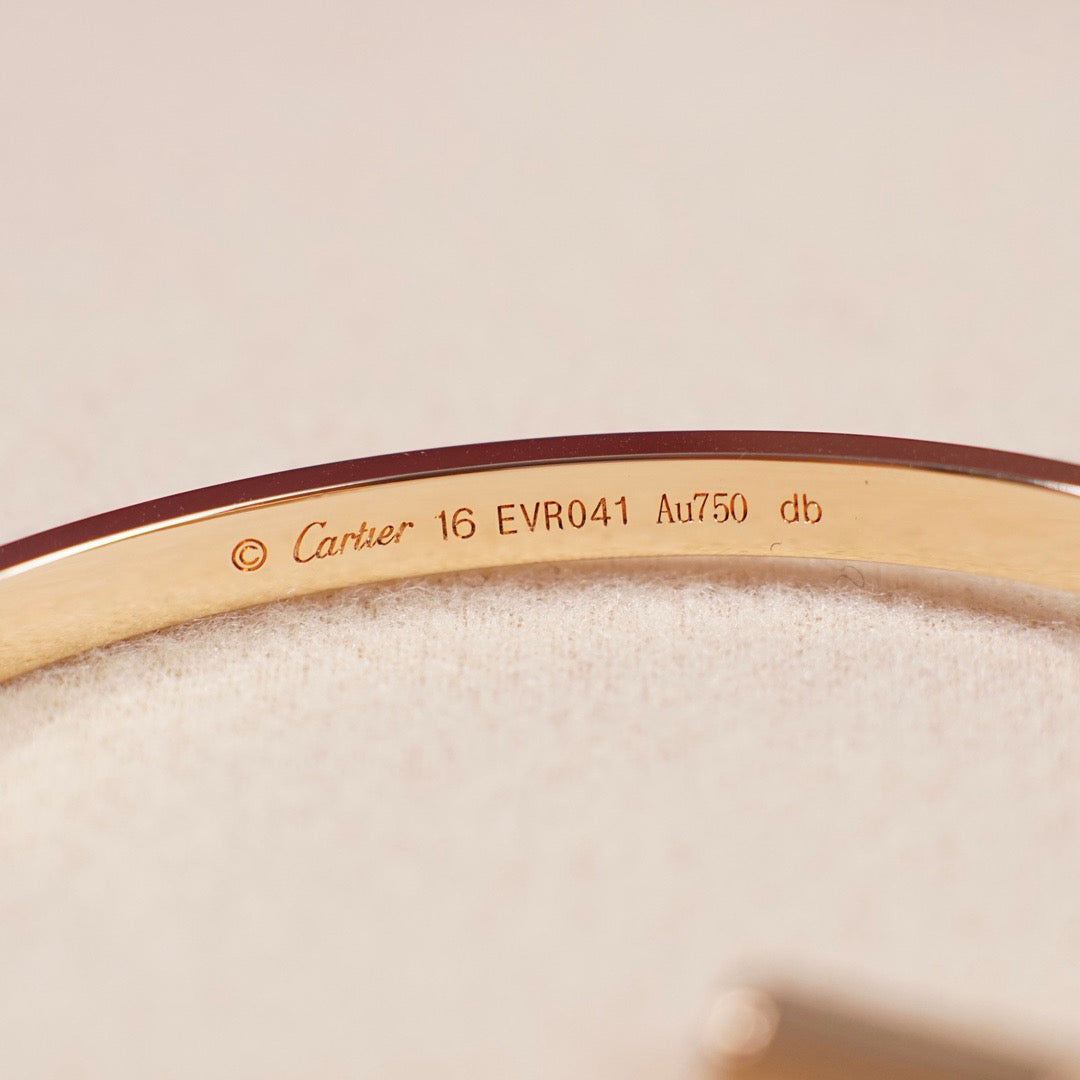 [sparkle Jewelery]LOVE BRACELET 3.65MM 6 DIAMONDS