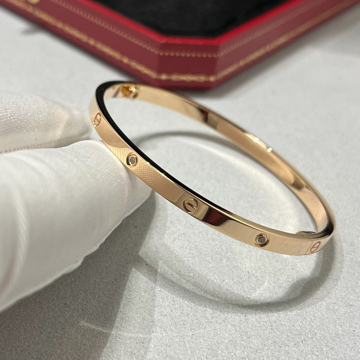 [sparkle Jewelery]LOVE BRACELET 3.65MM 6 DIAMONDS