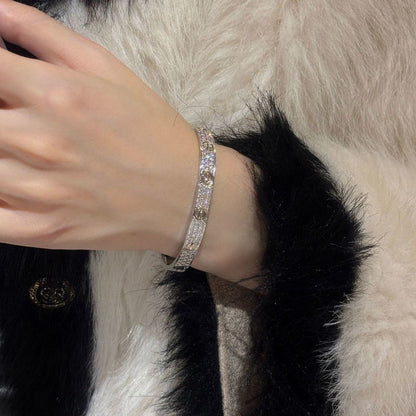 [sparkle Jewelery]LOVE BRACELET 6.1MM DIAMOND-PAVED