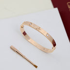 [sparkle Jewelery]LOVE BRACELET 6.1MM 4 DIAMONDS