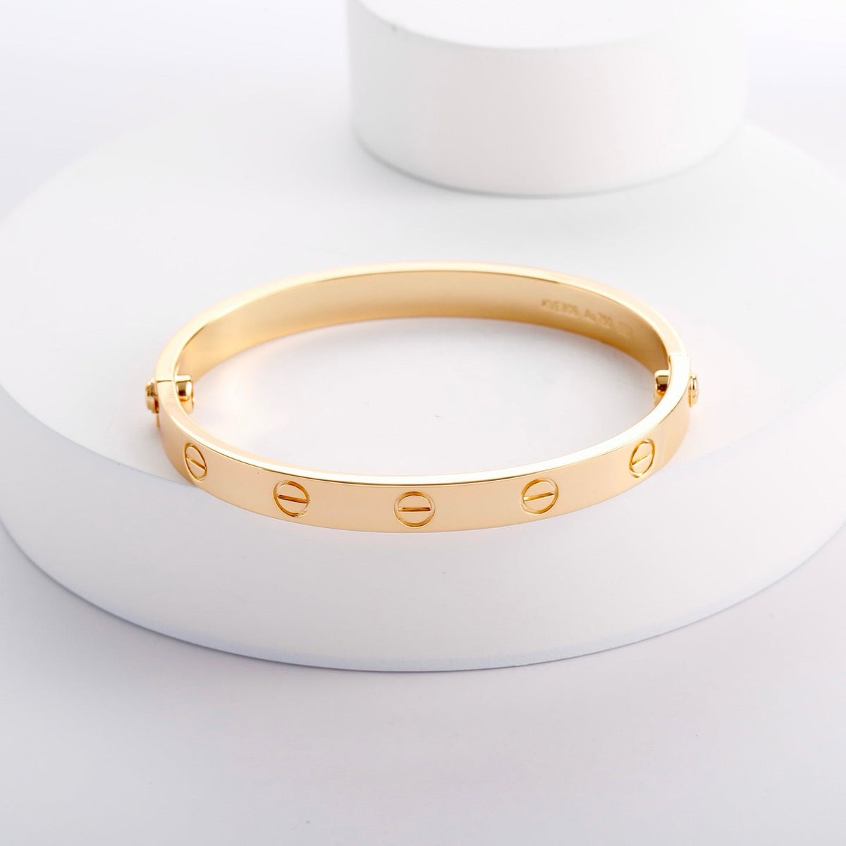 [sparkle Jewelery]LOVE BRACELET 6.1MM NO DIAMONDS