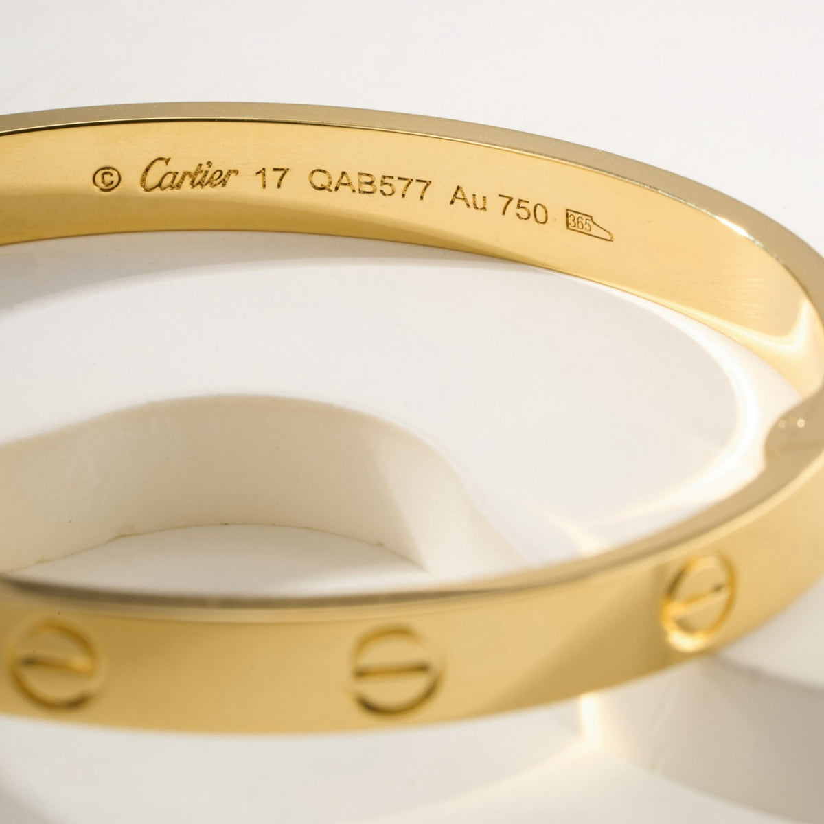 [sparkle Jewelery]LOVE BRACELET 6.1MM NO DIAMONDS