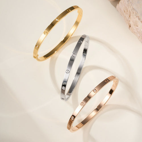 [sparkle Jewelery]LOVE BRACELET 3.65MM 6 DIAMONDS