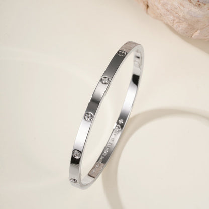 [sparkle Jewelery]LOVE BRACELET 3.65MM 6 DIAMONDS