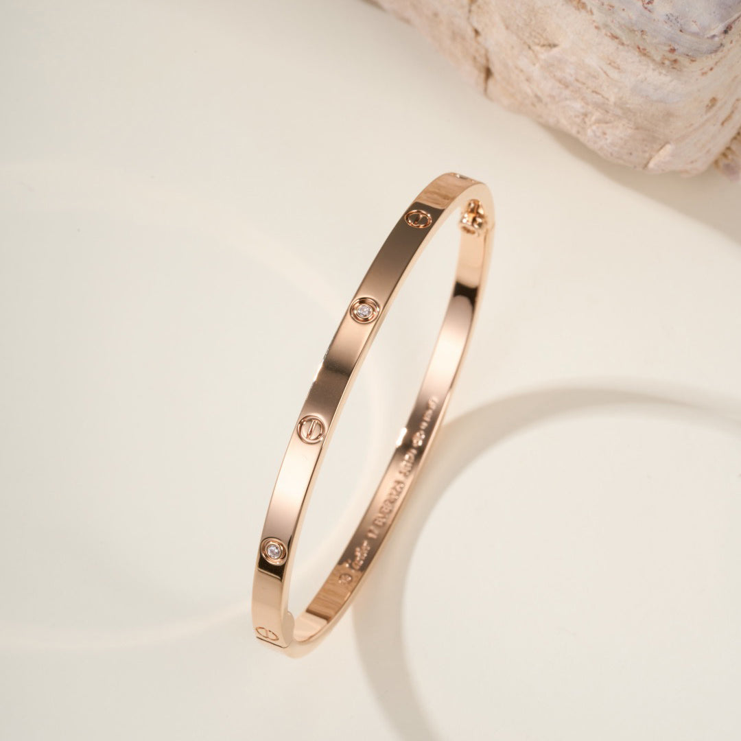 [sparkle Jewelery]LOVE BRACELET 3.65MM 6 DIAMONDS