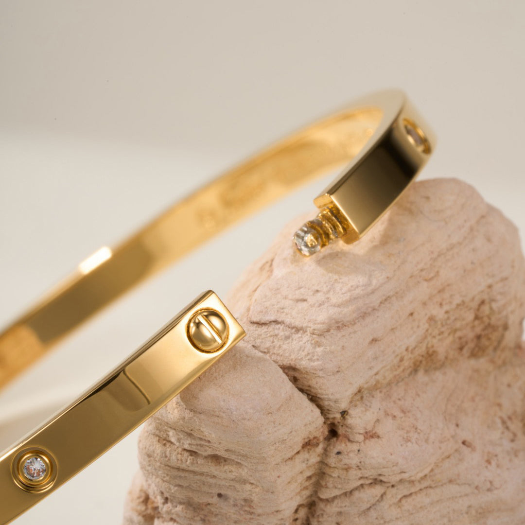 [sparkle Jewelery]LOVE BRACELET 3.65MM 6 DIAMONDS
