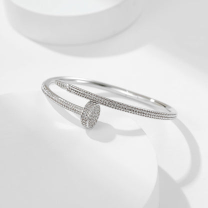 [sparkle Jewelery]JUSTE BRACELET 3.5MM ALL DIAMONDS