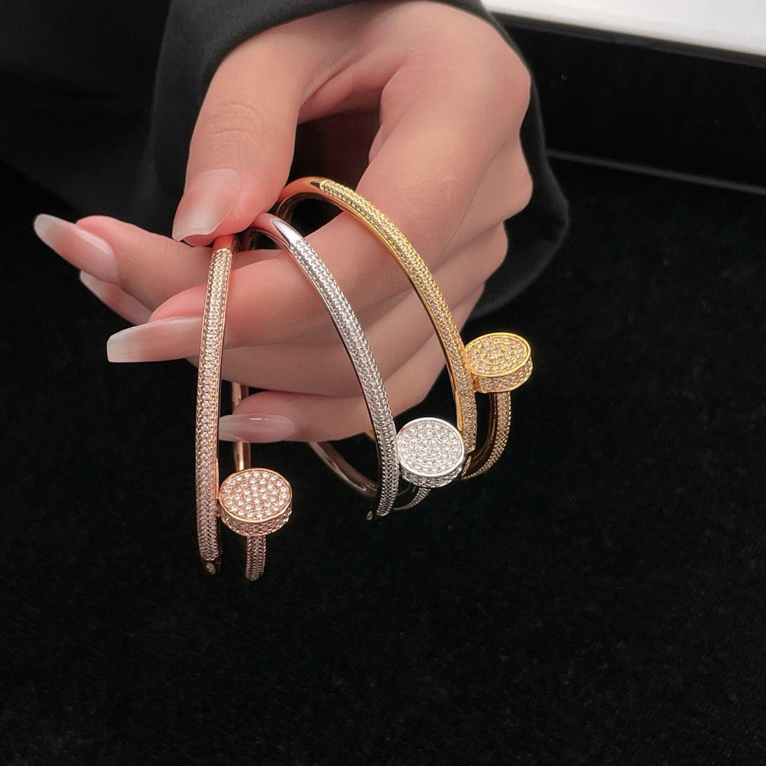 [sparkle Jewelery]JUSTE BRACELET 3.5MM ALL DIAMONDS
