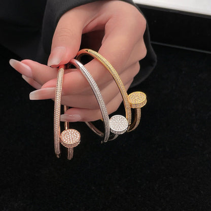 [sparkle Jewelery]JUSTE BRACELET 3.5MM ALL DIAMONDS