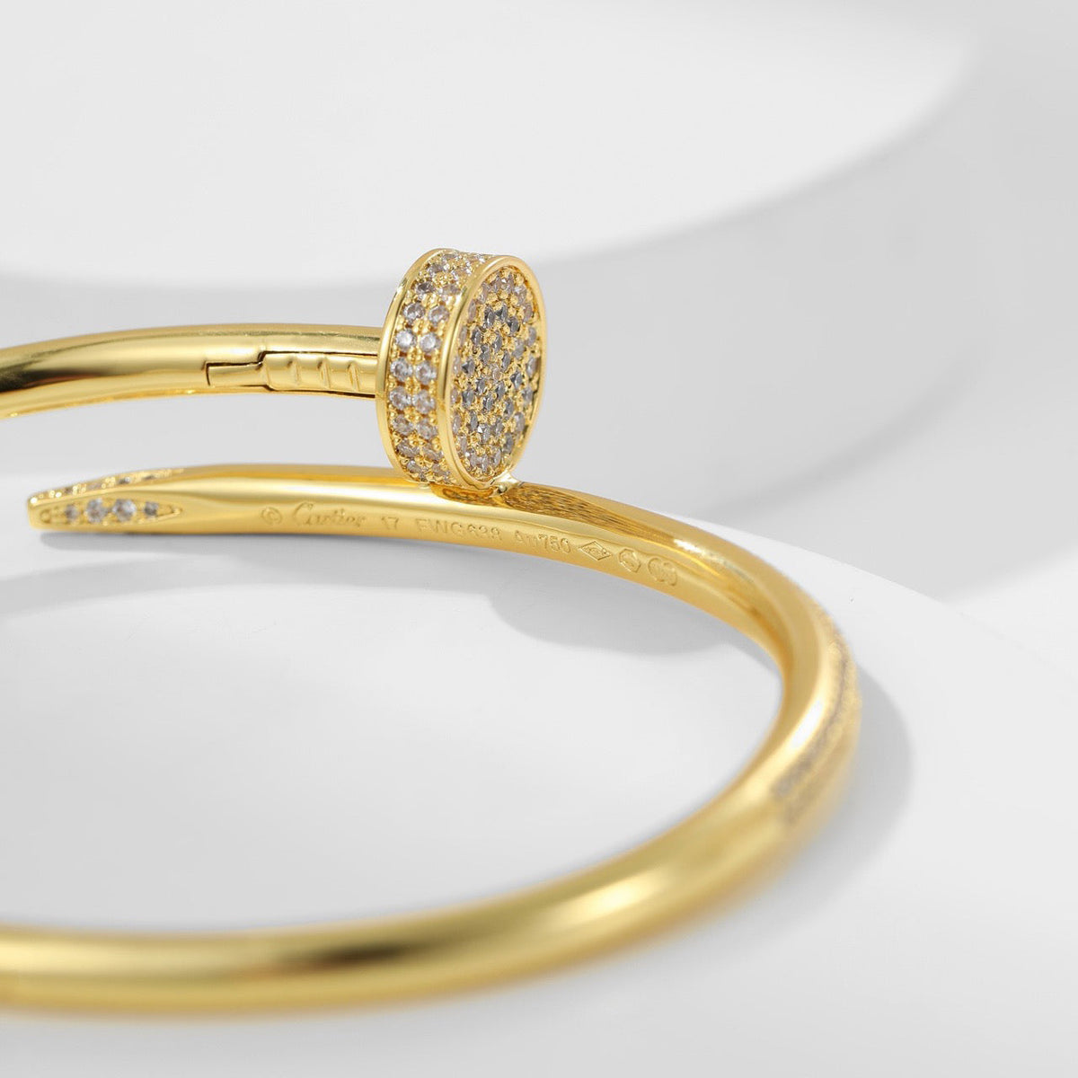 [sparkle Jewelery]JUSTE BRACELET 3.5MM ALL DIAMONDS